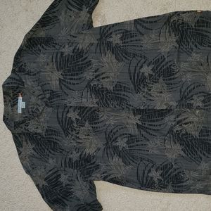 Men's Quicksilver collar aloha shirt XXL